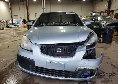2008 Kia Rio Base from USA, damaged, VIN KNADE123286423863